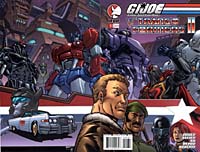 G.I. Joe vs The Transformers II #1, incentive cover - click to see a larger scan