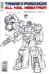 All Hail Megatron #2, incentive sketch cover - click to see a larger scan