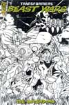 Beast Wars: The Ascending #1, incentive sketch cover A - click to see a larger scan