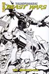 Beast Wars: The Ascending #2, incentive sketch cover - click to see a larger scan
