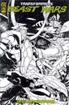 Beast Wars: The Ascending #3, incentive sketch cover A - click to see a larger scan