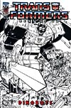 Best of UK: Dinobots #5, incentive sketch cover B - click to see a larger scan