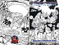 Spotlight #2: Nightbeat, BotCon exclusive sketch cover - click to see a larger scan