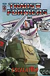 Transformers: Escalation - click to see a larger scan