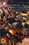 G.I. Joe vs The Transformers II #1, Dynamic Forces platinum foil cover - click to see a larger scan