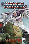 Transformers: Escalation, trade paperback - click to see a larger scan