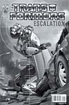 Escalation #1, black & white - click to see a larger scan