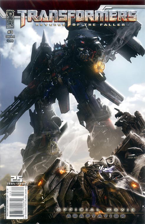 IDW Publishing's Transformers comics - Revenge of the Fallen movie