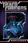 Transformers: Revenge of the Fallen movie prequel: Defiance, trade paperback - click to see a larger scan