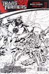 Movie Sequel: The Reign of Starscream #3, incentive sketch cover - click to see a larger scan
