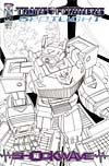 Spotlight #1: Shockwave, incentive sketch cover A - click to see a larger scan