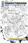 Spotlight: Soundwave, incentive sketch cover B - click to see a larger scan