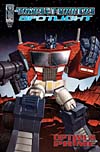 Spotlight: Optimus Prime, cover B - click to see a larger scan