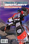 Spotlight: Sideswipe, cover A - click to see a larger scan