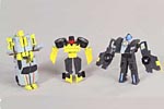Race Team, robot modes