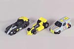 Race Team, vehicle modes