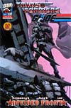 Transformers vs G.I. Joe: Divided Front #1, Dynamic Forces platinum cover - click to see a larger scan