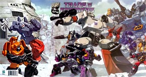 War and Peace #1, Decepticon cover - click to see a larger scan