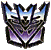 Regular Decepticon
symbol, used on the toys
