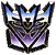 Regular Decepticon 

          symbol, used on the toys